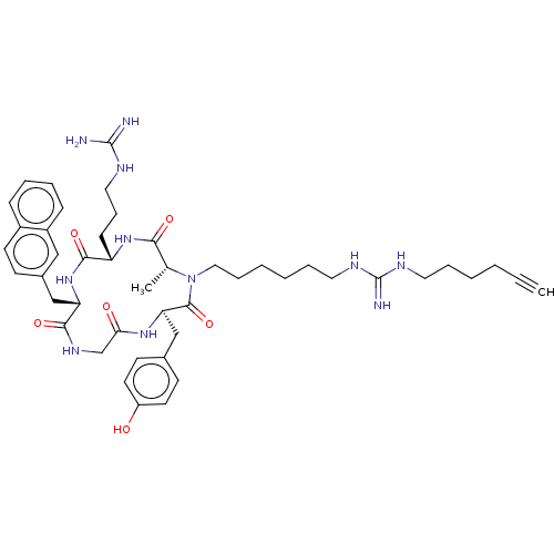 Chemical structure of BindingDB Monomer ID 694502