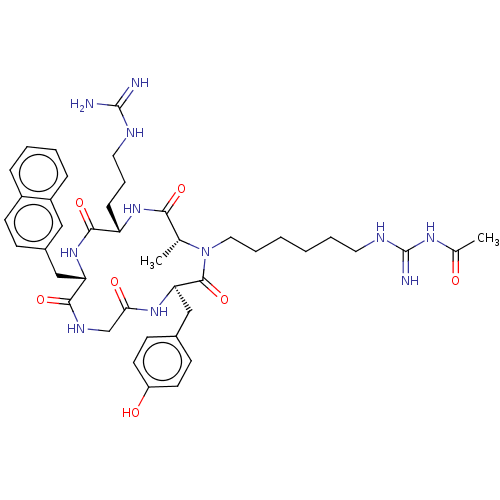 Chemical structure of BindingDB Monomer ID 694503