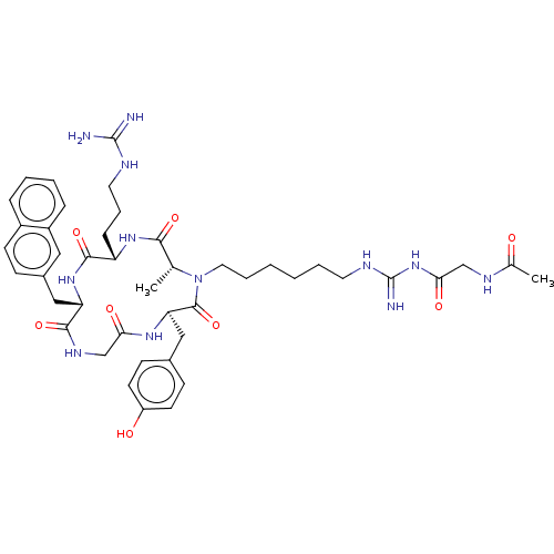 Chemical structure of BindingDB Monomer ID 694504
