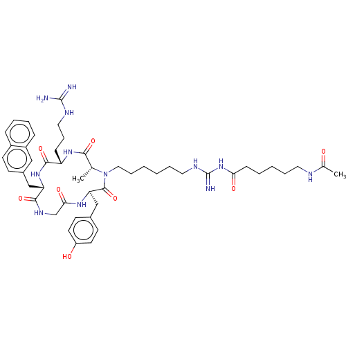 Chemical structure of BindingDB Monomer ID 694505