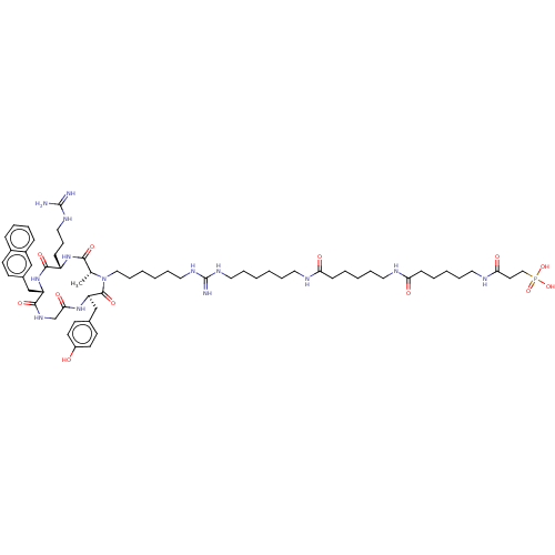 Chemical structure of BindingDB Monomer ID 694508