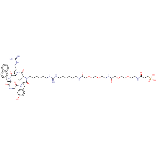 Chemical structure of BindingDB Monomer ID 694509