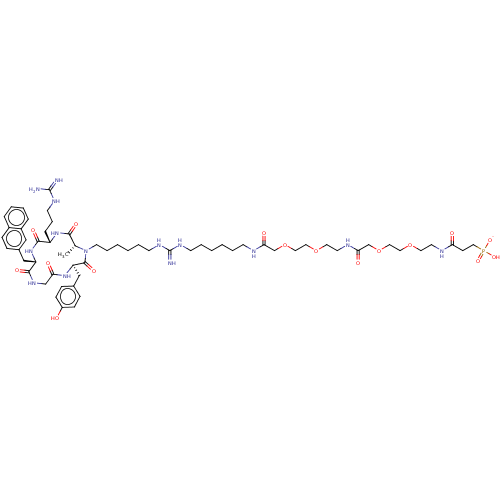 Chemical structure of BindingDB Monomer ID 694510
