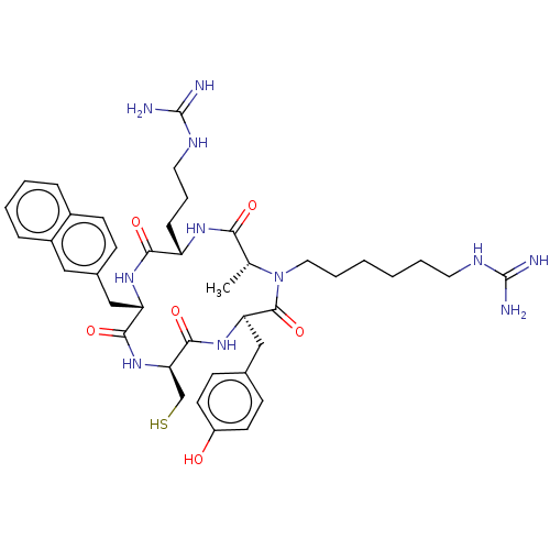 Chemical structure of BindingDB Monomer ID 694511