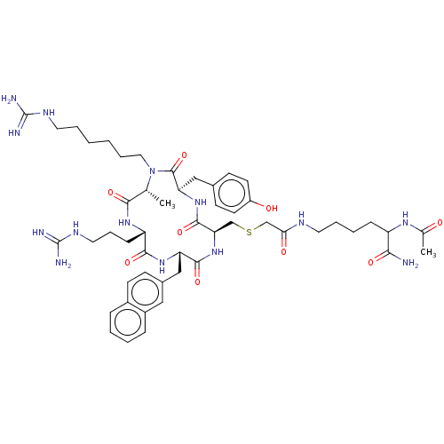 Chemical structure of BindingDB Monomer ID 694512