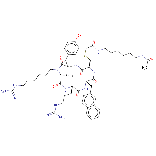 Chemical structure of BindingDB Monomer ID 694513