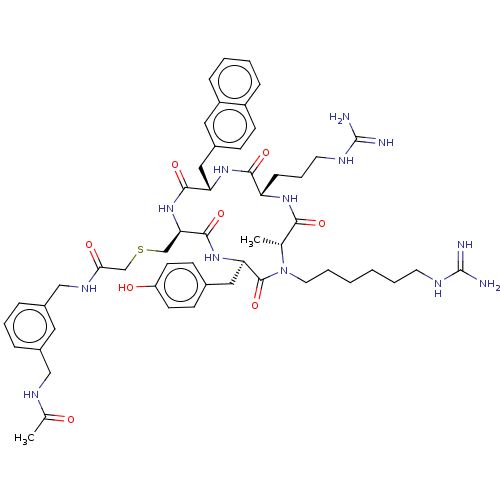 Chemical structure of BindingDB Monomer ID 694516
