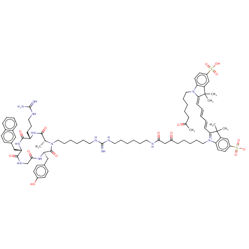 Chemical structure of BindingDB Monomer ID 694526