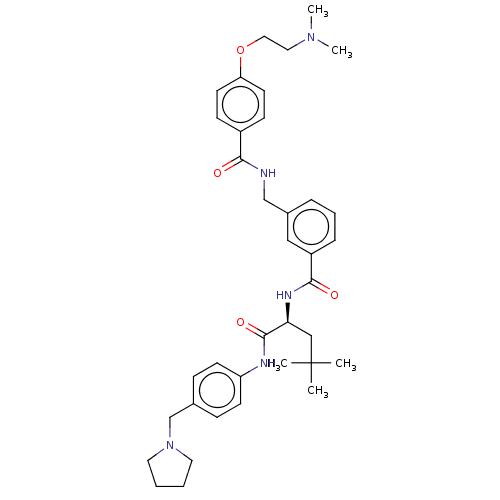 Chemical structure of BindingDB Monomer ID 694545