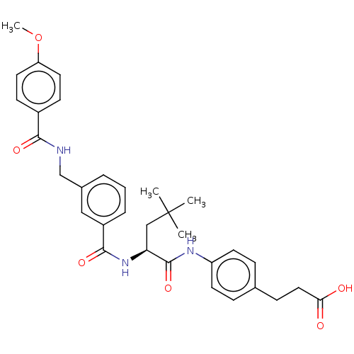Chemical structure of BindingDB Monomer ID 694547