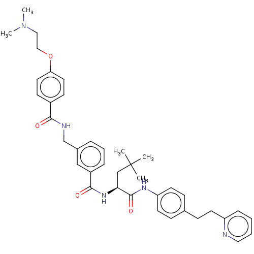 Chemical structure of BindingDB Monomer ID 694551