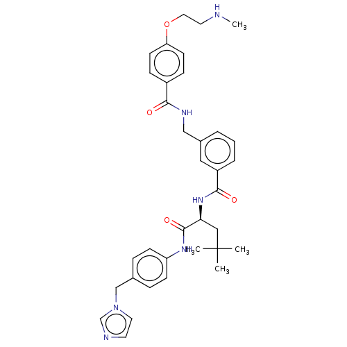 Chemical structure of BindingDB Monomer ID 694560