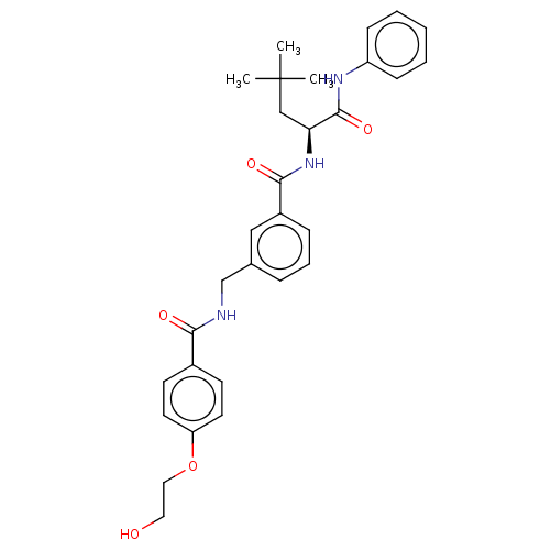Chemical structure of BindingDB Monomer ID 694565