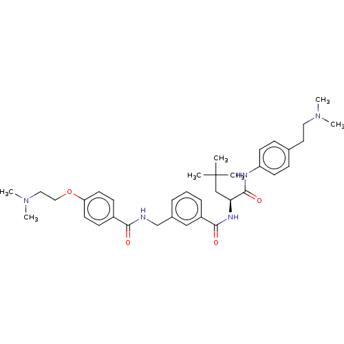 Chemical structure of BindingDB Monomer ID 694569