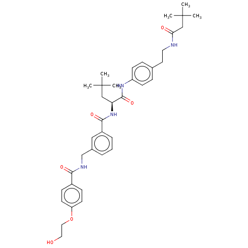 Chemical structure of BindingDB Monomer ID 694576