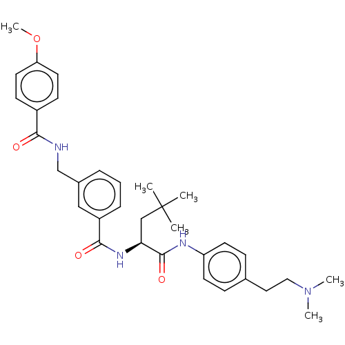 Chemical structure of BindingDB Monomer ID 694587