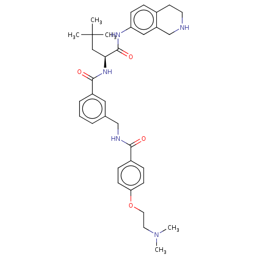 Chemical structure of BindingDB Monomer ID 694592