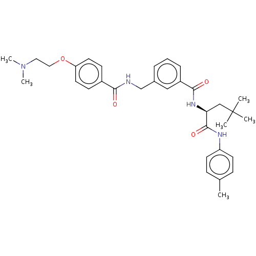 Chemical structure of BindingDB Monomer ID 694595