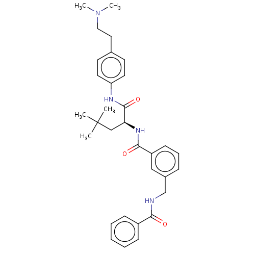 Chemical structure of BindingDB Monomer ID 694596