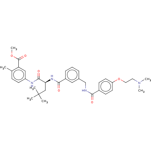 Chemical structure of BindingDB Monomer ID 694601