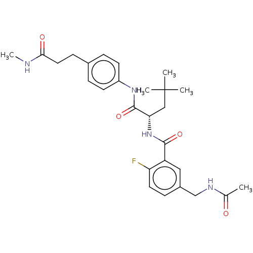 Chemical structure of BindingDB Monomer ID 694602