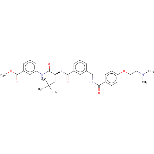 Chemical structure of BindingDB Monomer ID 694604