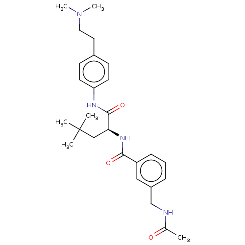 Chemical structure of BindingDB Monomer ID 694605