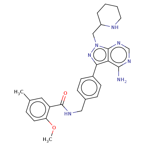 Chemical structure of BindingDB Monomer ID 694645