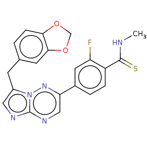 Chemical structure of BindingDB Monomer ID 694665