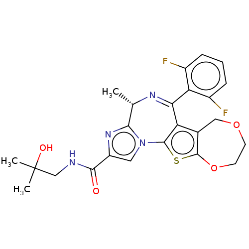 Chemical structure of BindingDB Monomer ID 694732