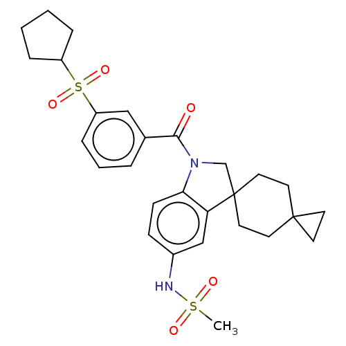 Chemical structure of BindingDB Monomer ID 695599
