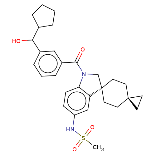 Chemical structure of BindingDB Monomer ID 695608