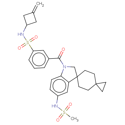 Chemical structure of BindingDB Monomer ID 695622