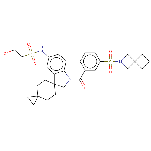 Chemical structure of BindingDB Monomer ID 695644