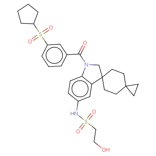 Chemical structure of BindingDB Monomer ID 695645