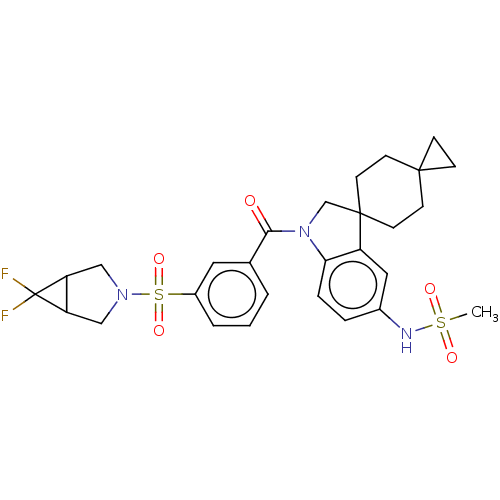 Chemical structure of BindingDB Monomer ID 695650
