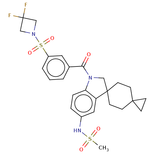 Chemical structure of BindingDB Monomer ID 695665