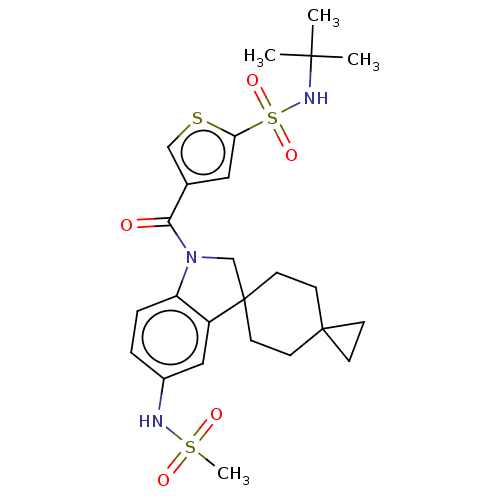 Chemical structure of BindingDB Monomer ID 695669