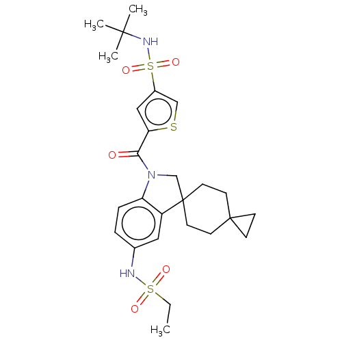 Chemical structure of BindingDB Monomer ID 695673