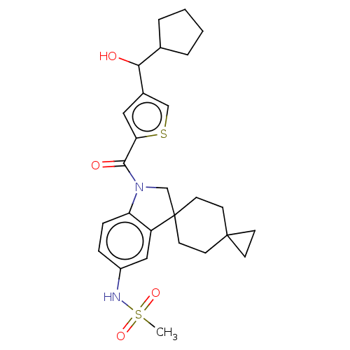 Chemical structure of BindingDB Monomer ID 695765