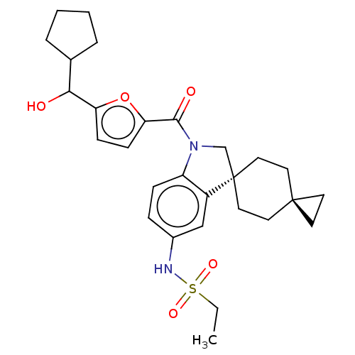 Chemical structure of BindingDB Monomer ID 695767