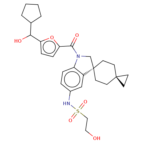 Chemical structure of BindingDB Monomer ID 695769