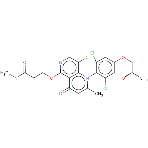 Chemical structure of BindingDB Monomer ID 695817