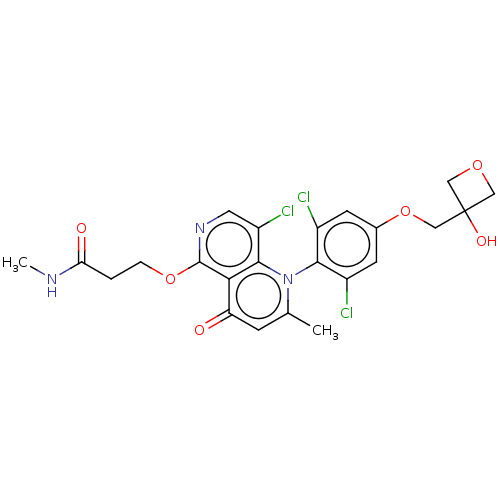 Chemical structure of BindingDB Monomer ID 695822