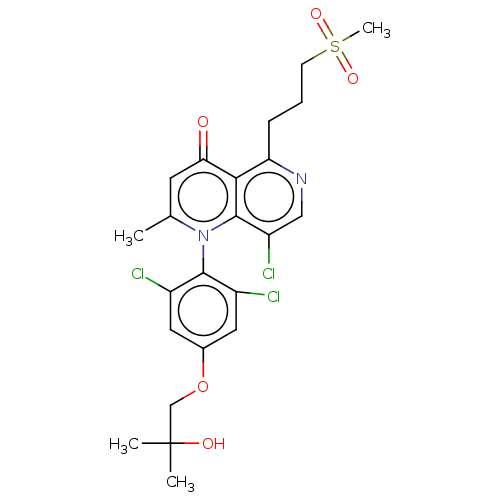 Chemical structure of BindingDB Monomer ID 695829