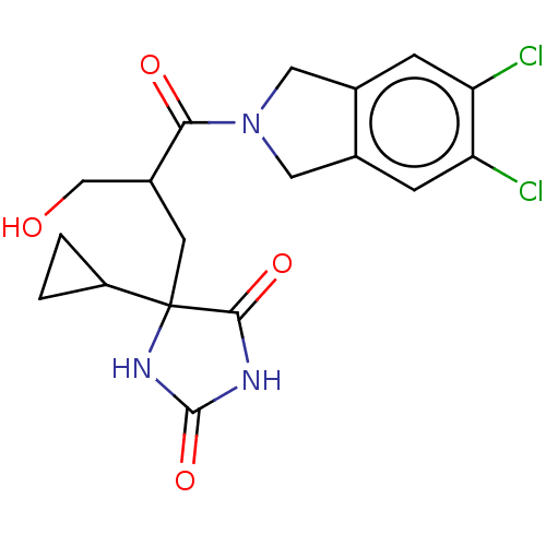 Chemical structure of BindingDB Monomer ID 695871