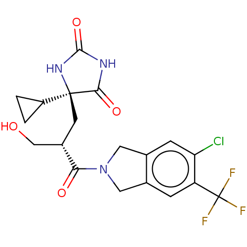 Chemical structure of BindingDB Monomer ID 695916
