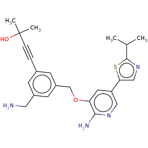 Chemical structure of BindingDB Monomer ID 696287