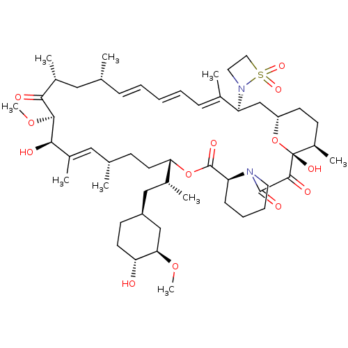 Chemical structure of BindingDB Monomer ID 696417