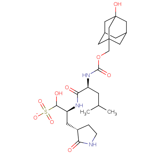 Chemical structure of BindingDB Monomer ID 696542